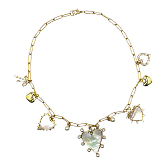 Love You More Charm Necklace