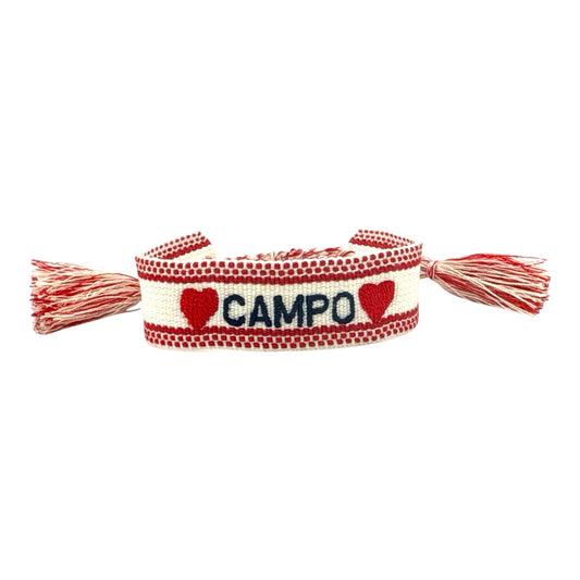 Campo Woven Bracelet with Tassels