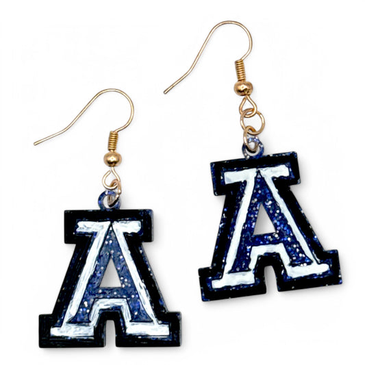 Acalanes "A" Drop Earrings