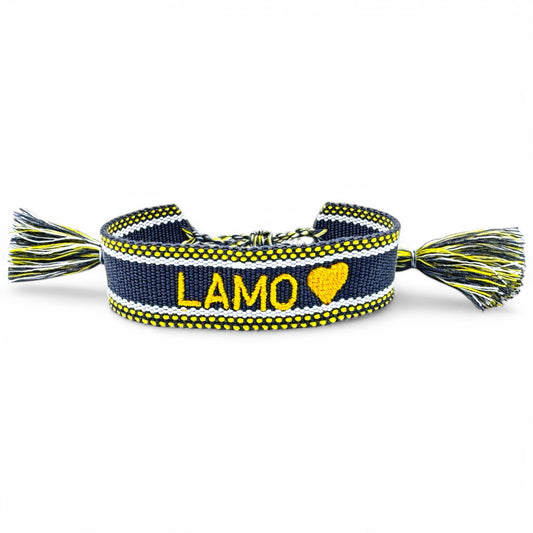 Lamorinda Water Polo Woven Bracelet with Tassels
