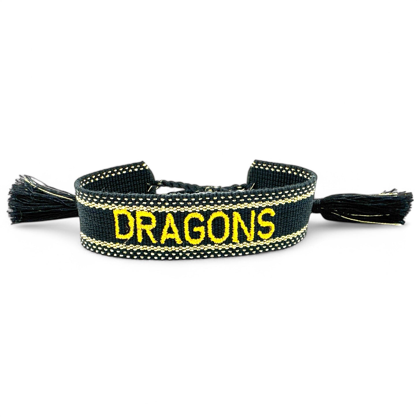 O'Dowd Woven Bracelet with Tassels