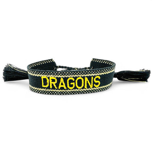 O'Dowd Woven Bracelet with Tassels