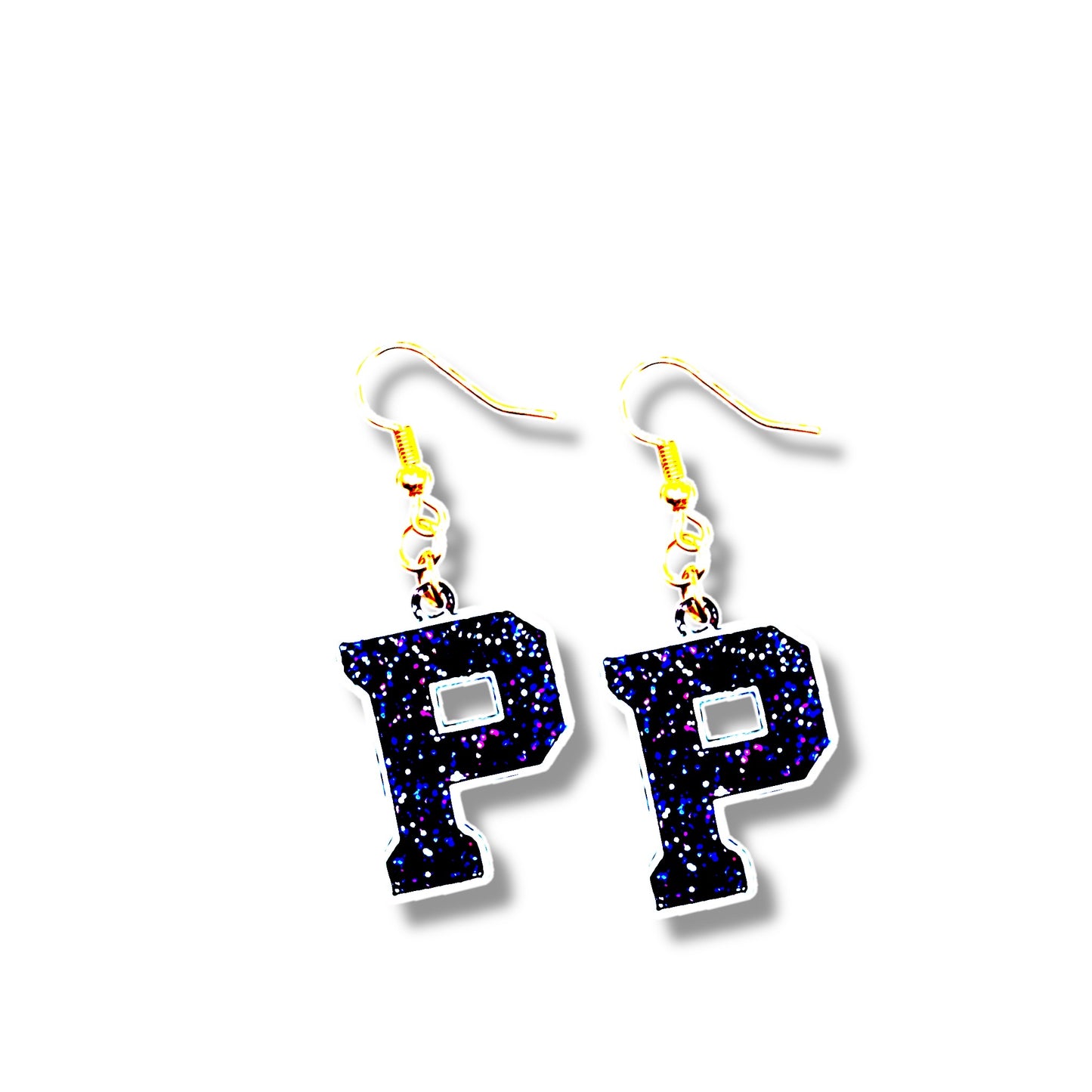 Piedmont "P" Drop Earrings
