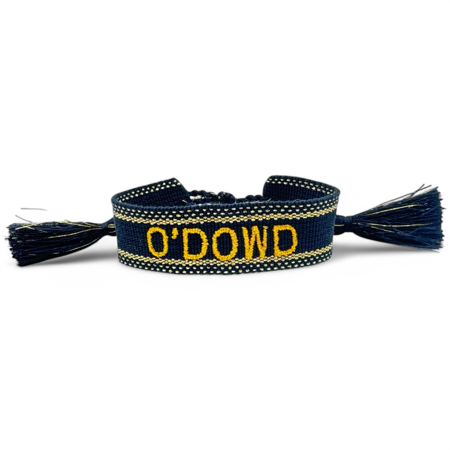 O'Dowd Woven Bracelet with Tassels