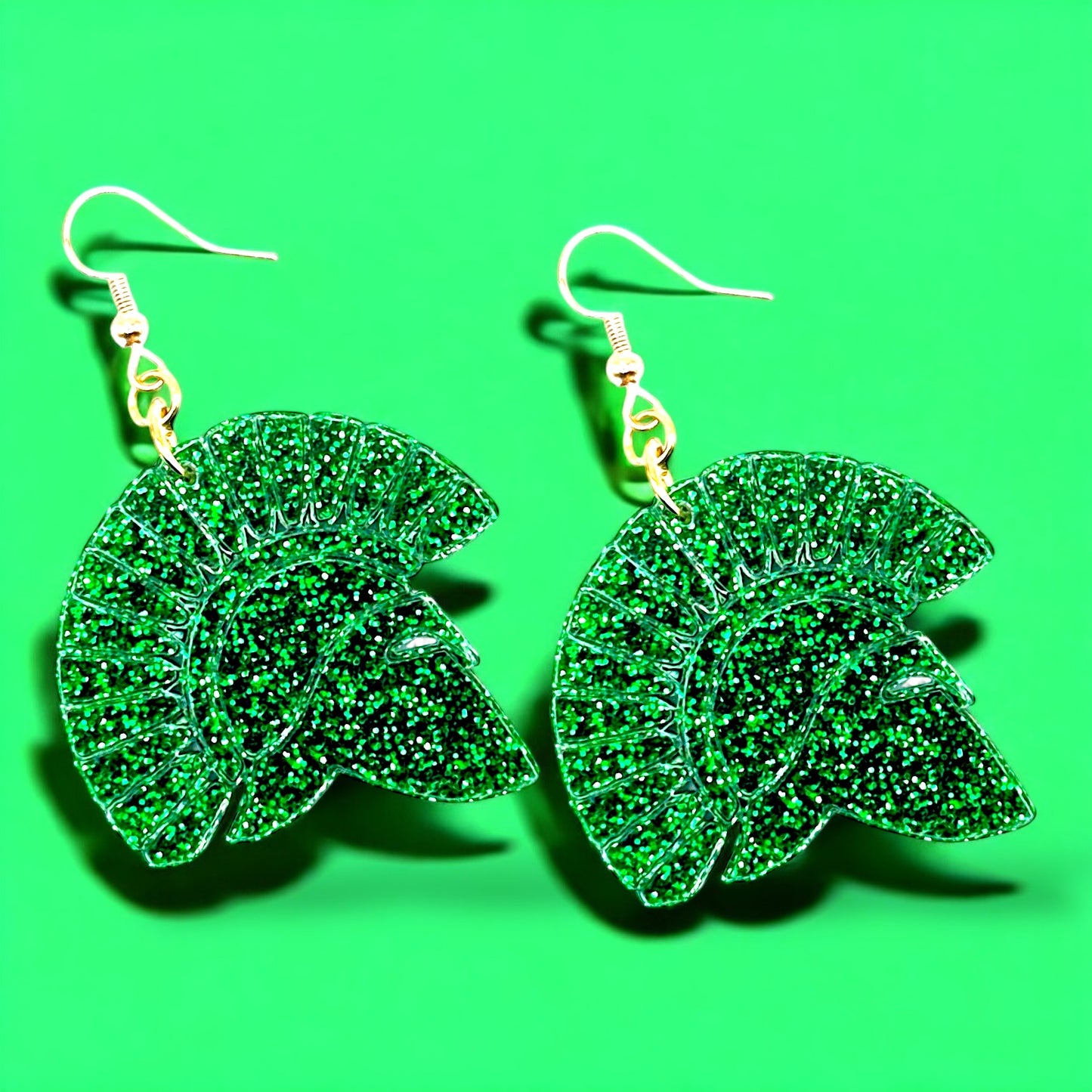 De La Salle Spartan Dangle Earrings