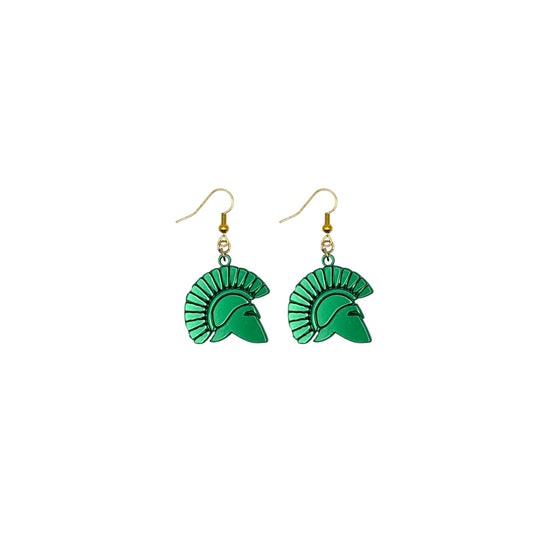 De La Salle Spartan Dangle Earrings