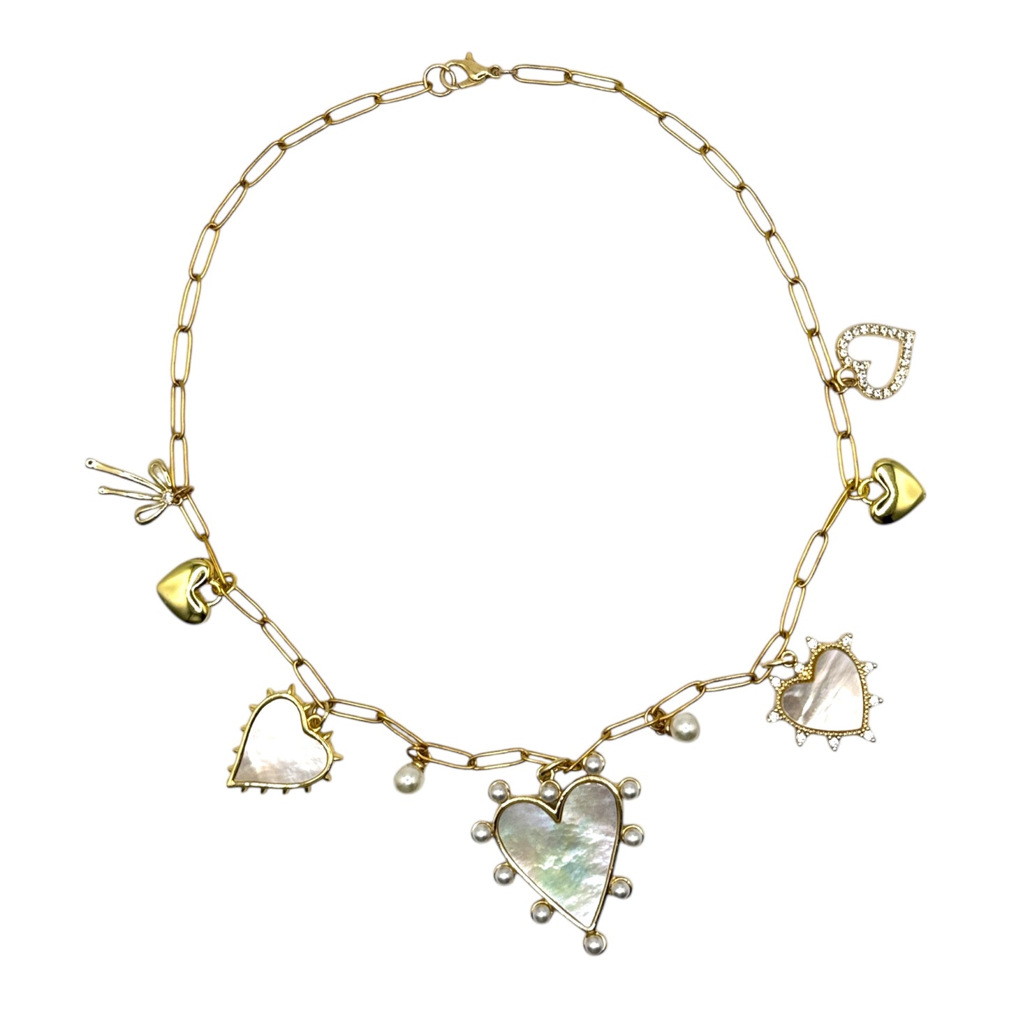Love You More Charm Necklace