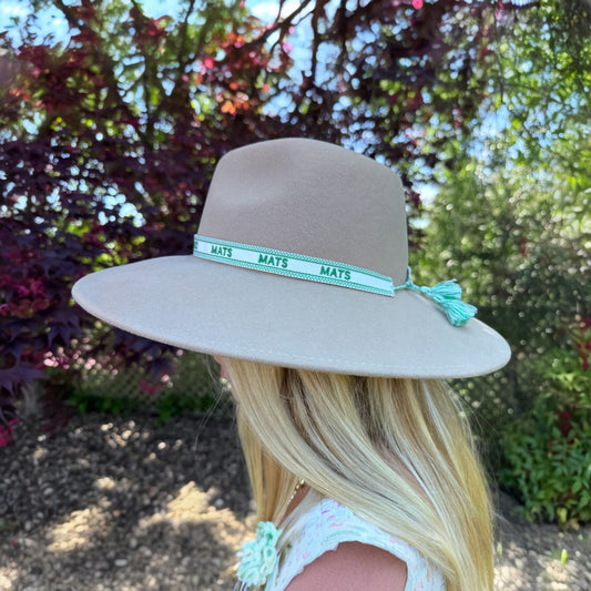 Miramonte Mats Hat Band with tassel trim