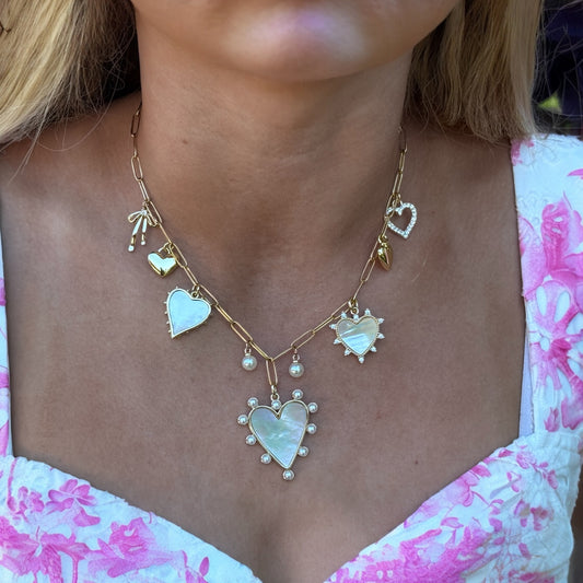 Love You More Charm Necklace