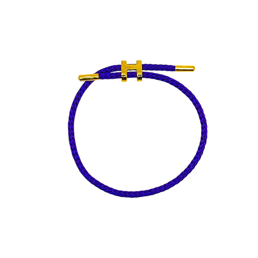 Rope Bracelet in multiple colors-Purple
