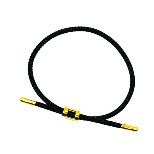 Rope Bracelet in multiple colors-Black
