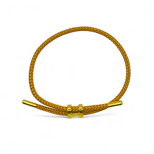 Rope Bracelet in multiple colors-Gold