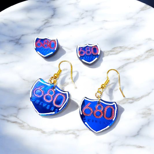 680 Drivers Earrings